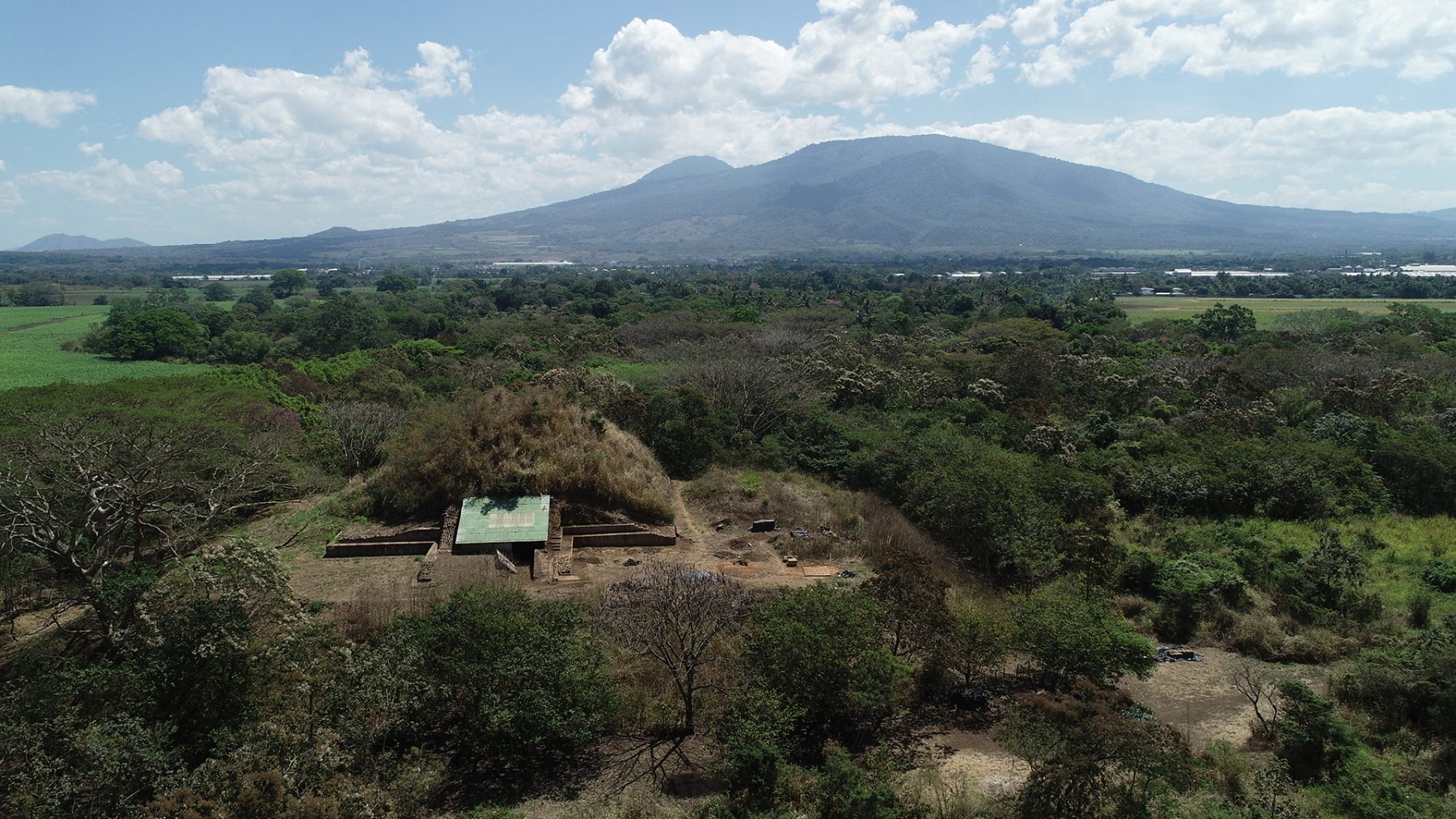The Mayan pyramid known as the Campana structure. Credit: Akira Ichikawa / Antiquity, 2021