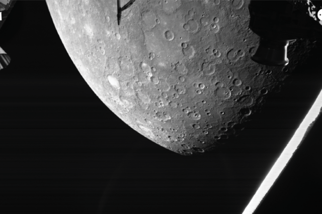 Scientists have released a video with BepiColombo's audio recording of the Sounds of Mercury. Credit: ESA