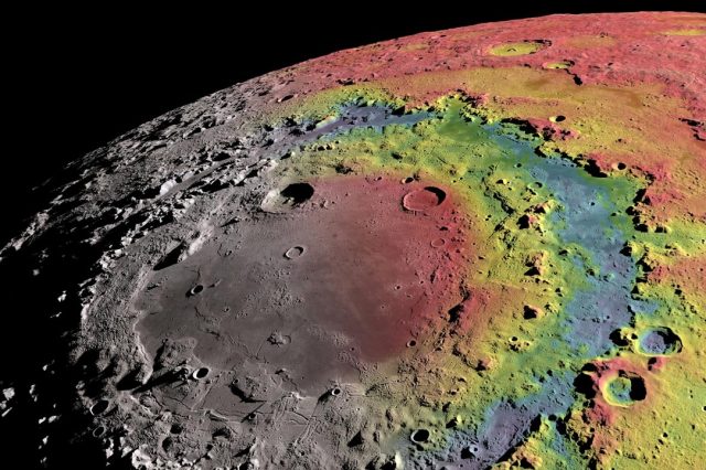 Scientists analyzed the origin of the asteroid impacts on the Moon that formed 3.9 billion years ago. Credit: ERNEST WRIGHT, NASA/GSFC SCIENTIFIC VISUALIZATION STUDIO