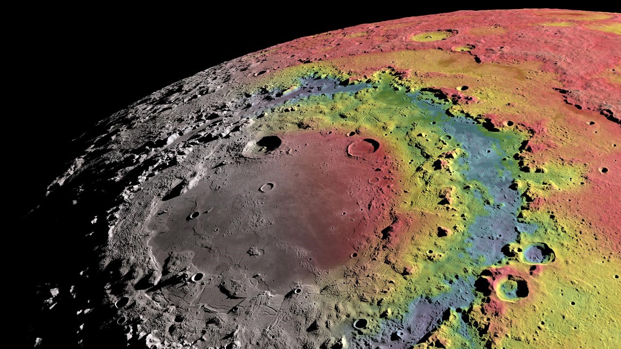 Scientists analyzed the origin of the asteroid impacts on the Moon that formed 3.9 billion years ago. Credit: ERNEST WRIGHT, NASA/GSFC SCIENTIFIC VISUALIZATION STUDIO