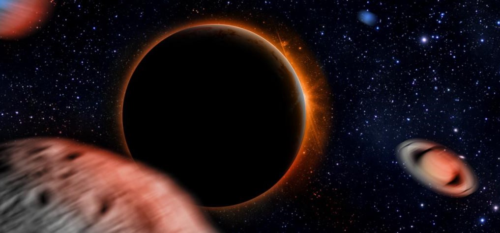 An astronomer claims to have found planet nine in old data. Credit: University of Warwick