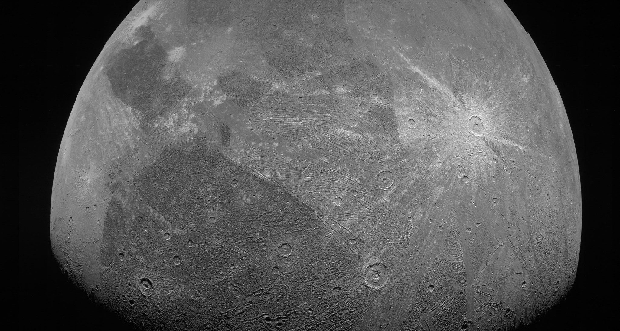 NASA released an audio recording containing the sounds of Ganymede. Credit: NASA/Juno