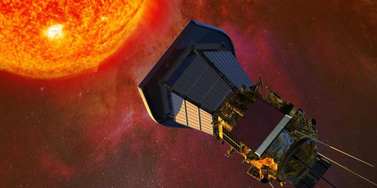 NASA's Parker Solar Probe entered the Sun's corona and astronomers shared a video from the encounter. Credit: NASA