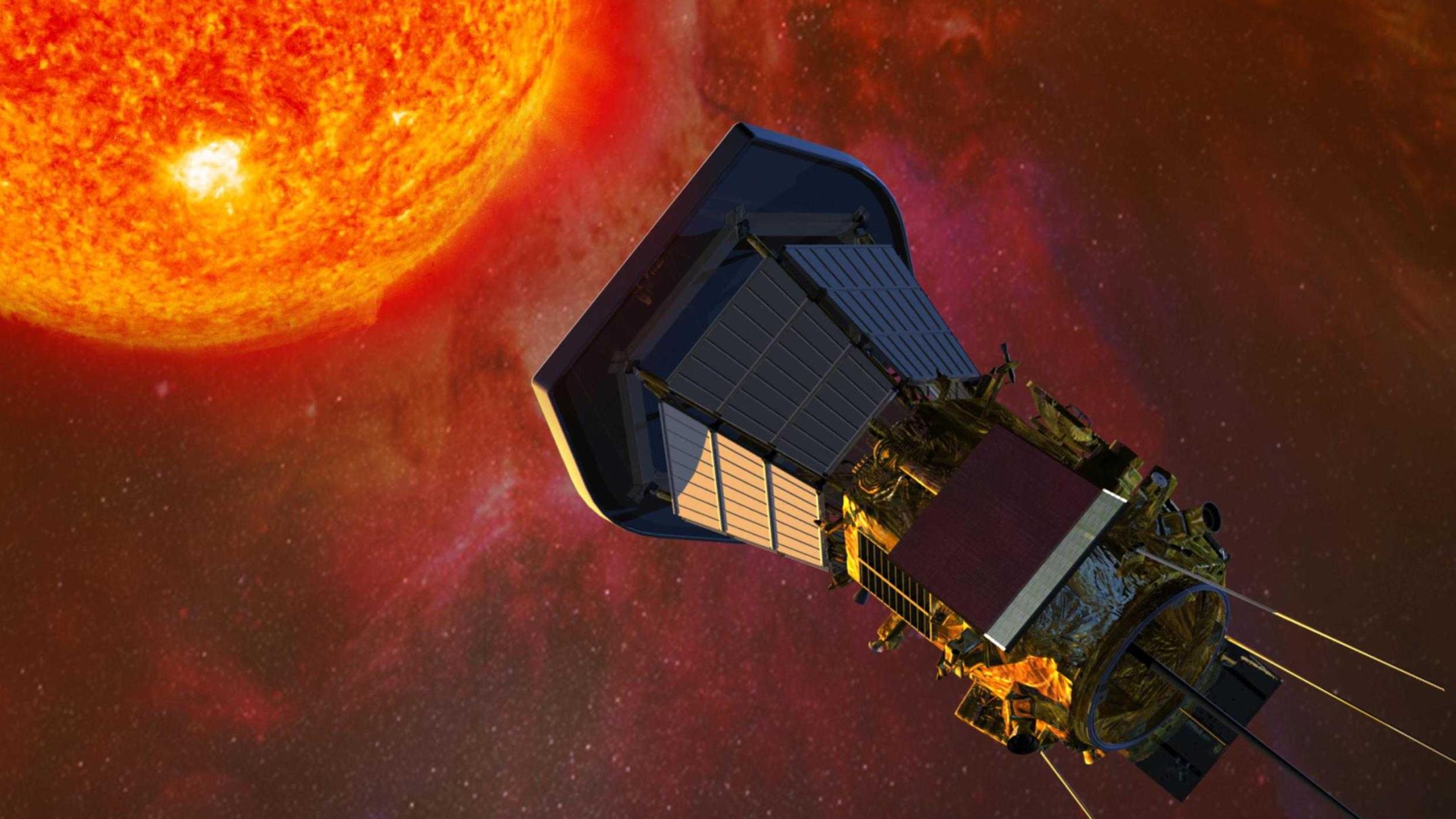 NASA's Parker Solar Probe entered the Sun's corona and astronomers shared a video from the encounter. Credit: NASA
