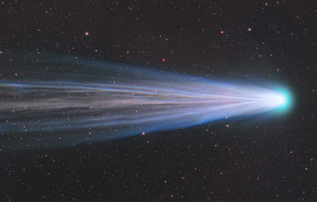 Image of comet Leonard. Credit: Michael Jäger