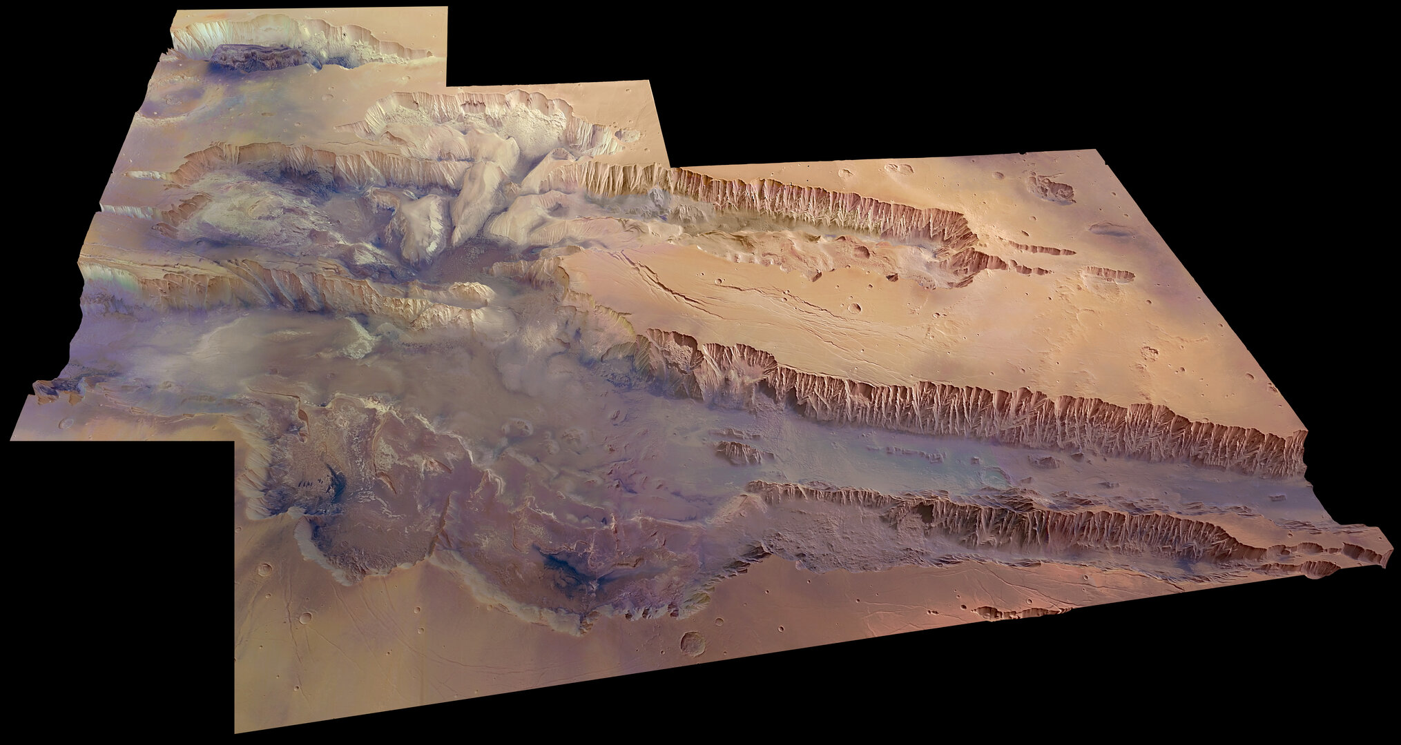 The ExoMars Trace Gas Orbiter discovered huge deposits of ice water on Mars. Credit: ESA