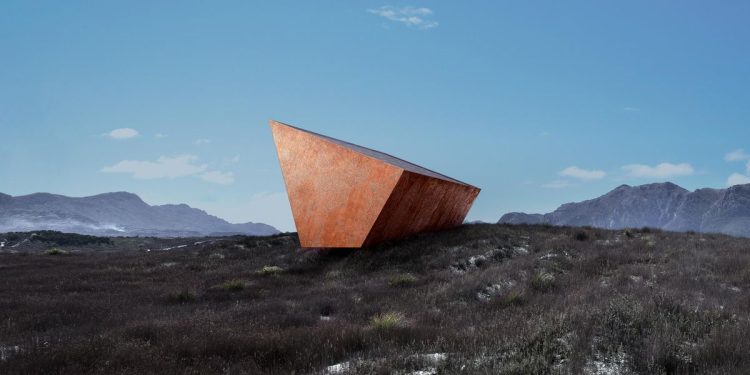 This is how Earth's Black Box will look like in the Australian desert. Credit: Earthsblackbox