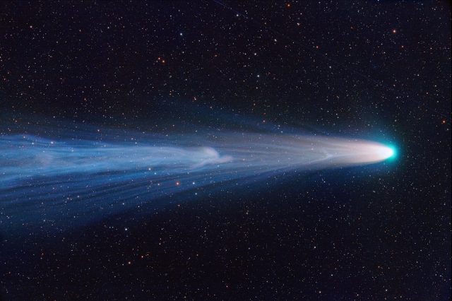 Image of comet Leonard. Credit: Michael Jäger