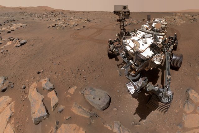 NASA's Perseverance rover took this selfie on the surface of Mars. Credit: NASA/JPL-Caltech