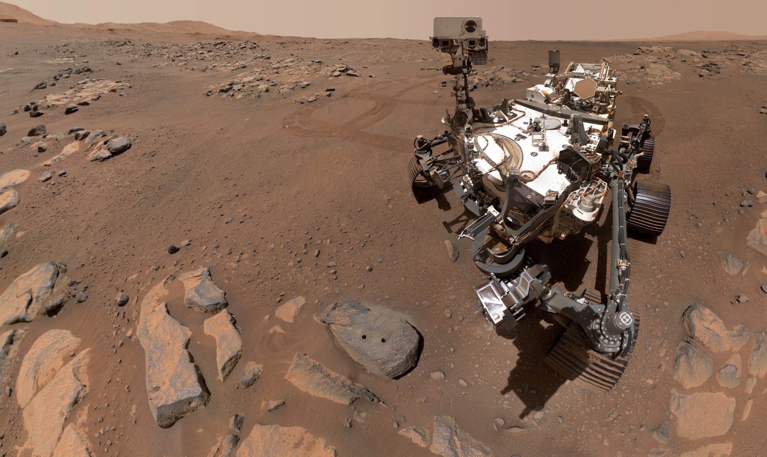 NASA's Perseverance rover took this selfie on the surface of <yoastmark class=