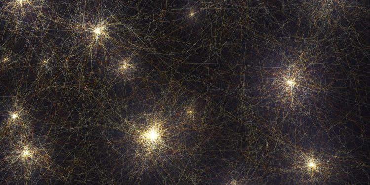 Astrophysicists have developed a neural network that predicts cosmological parameters from the properties of individual galaxies. Credit; DepositPhotos