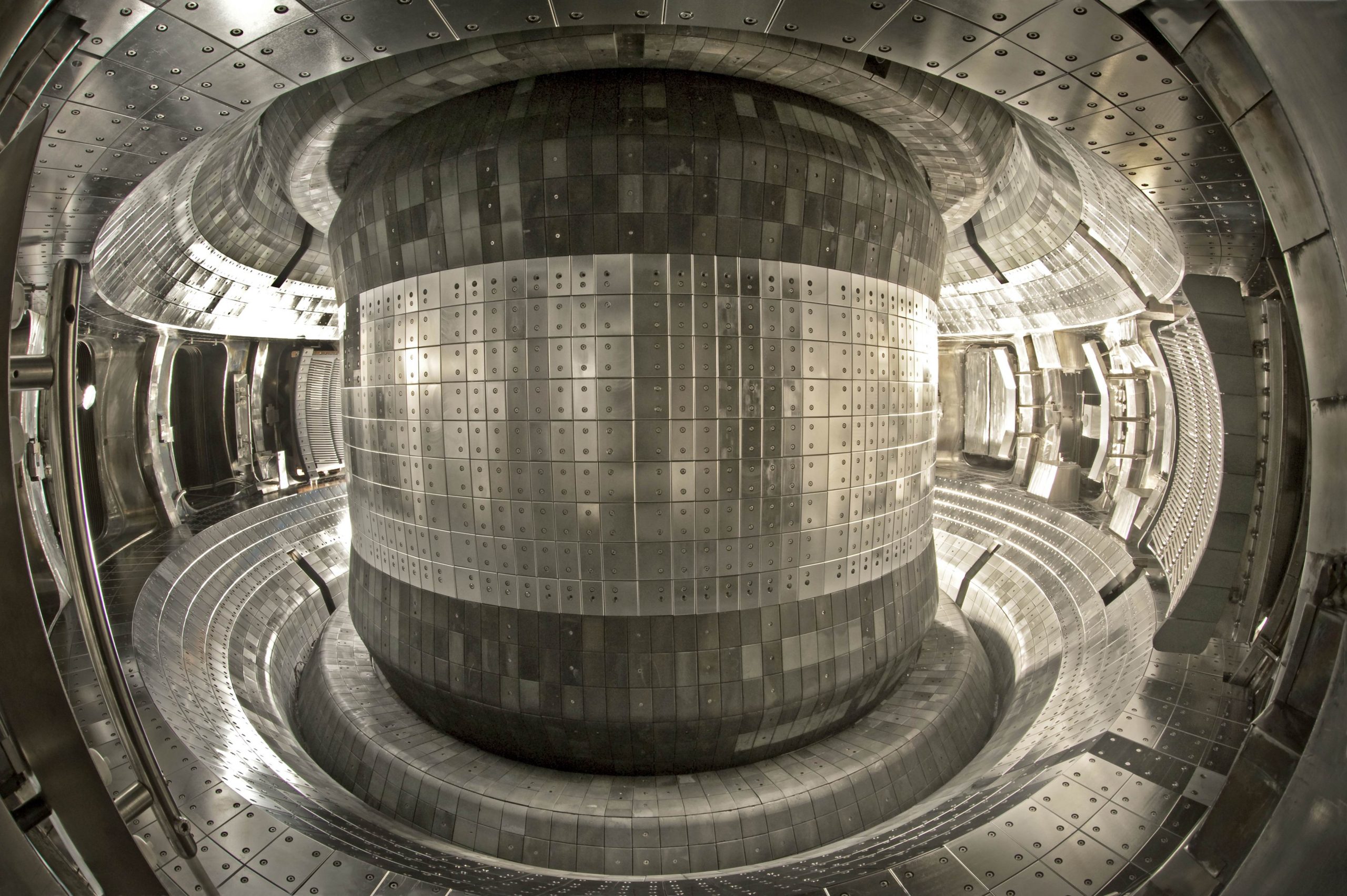 Inside China's artificial sun. Credit: Institute of Plasma Physics/Chinese Academy of Sciences
