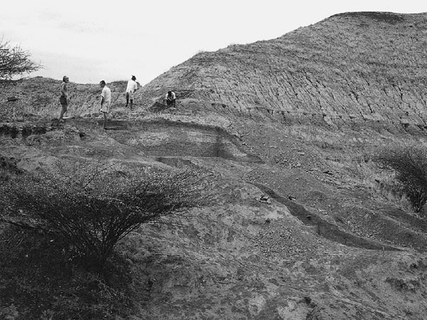 The site of the discovery of the remains of the Omo I Homo Sapiens in 1967. Credit: Fleagle et al.