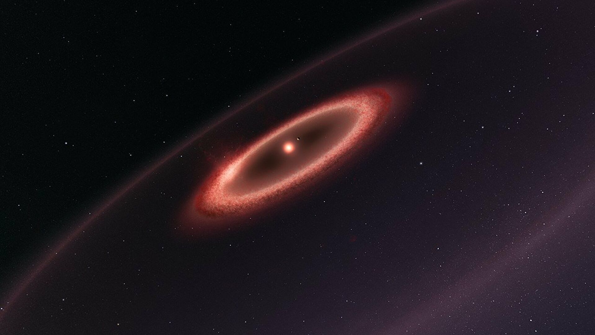 Artist's impression of the new exoplanet in Proxima Centauri. Credit: ESO/M. Kornmesser