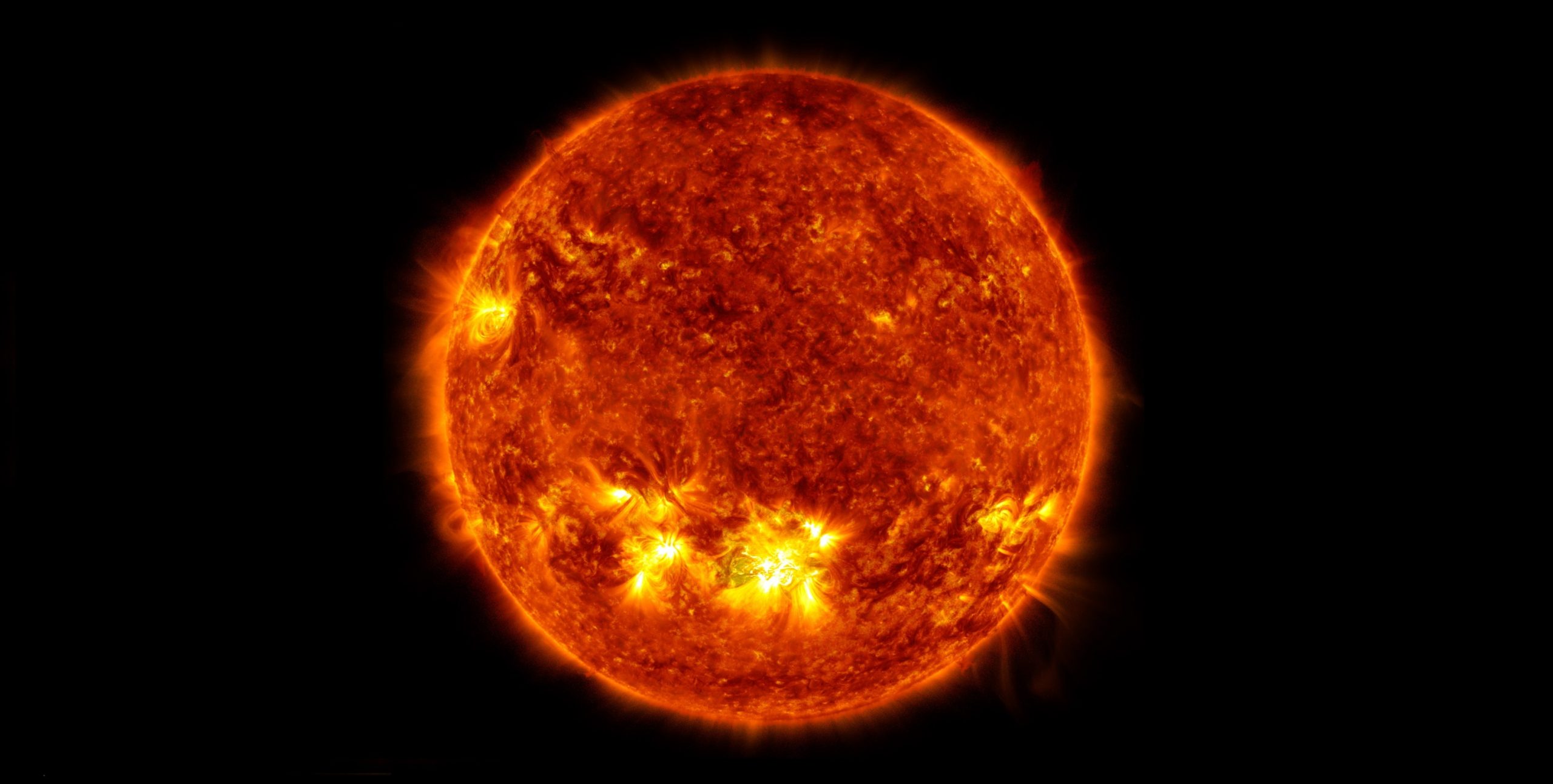 A solar flare occured 9200 years ago. This image was taken by NASA's Solar Dynamics Observatory. Credit: NASA/GSFC/SDO