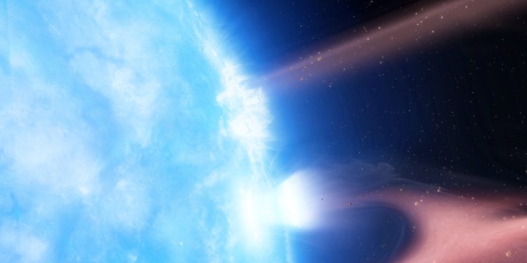 Artist's impression of white dwarf G29-38. Credit: Mark Garlick / University of Warwick