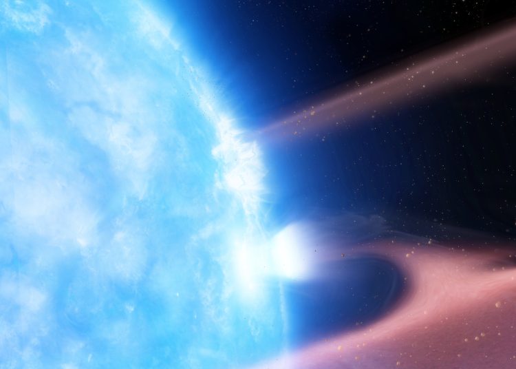 Artist's impression of white dwarf G29-38. Credit: Mark Garlick / University of Warwick