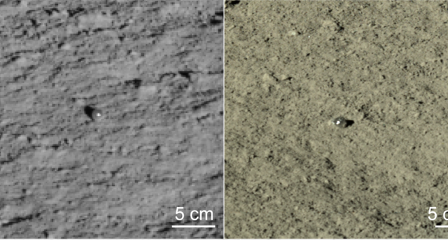 Glass spheres discovered on the far side of the moon. Credit: Xiao et al., Science Bulletin, 2022