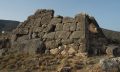 Exterior walls of the Pyramid of Hellinikon near Kefalari Peloponnese Greece — Depositphotos.