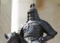A statue of Genghis Khan at the National Museum of Mongolia in Ulaanbaatar, Mongolia. Depoistphotos.