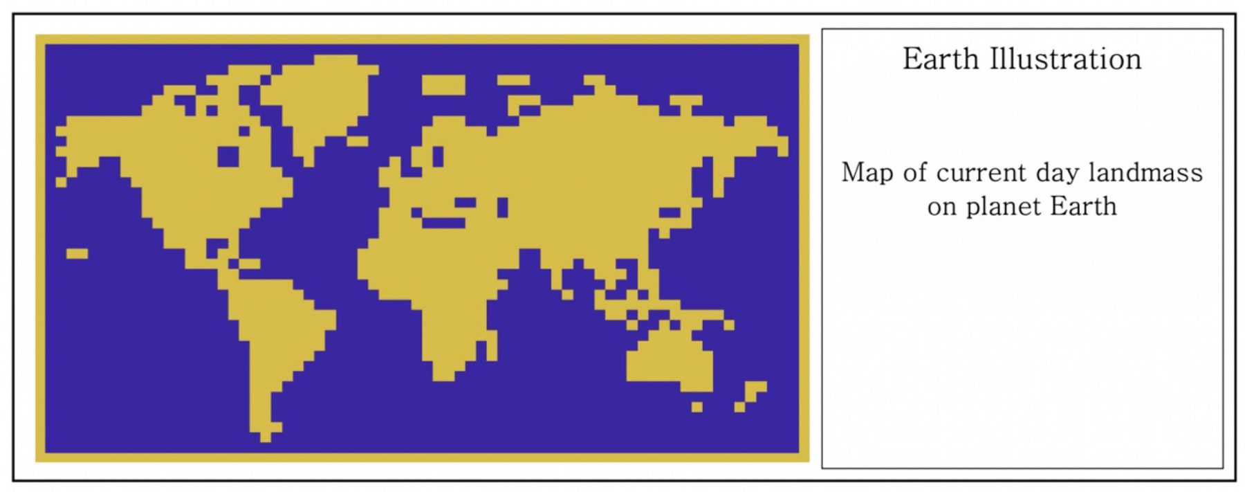 Map of the landmasses on Earth. Credit: J. H. Jiang et al., 2022