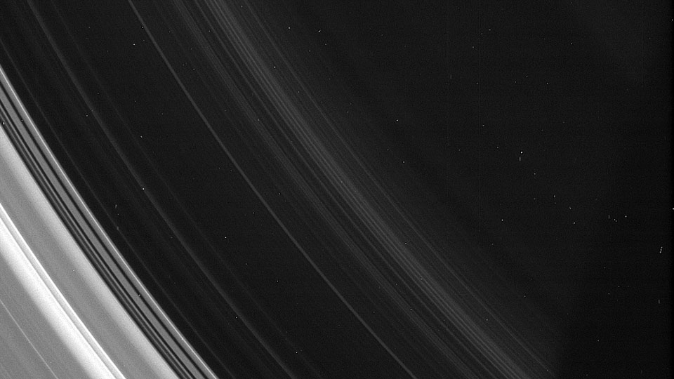 Saturn's D-ring (dim). Credit: NASA/JPL