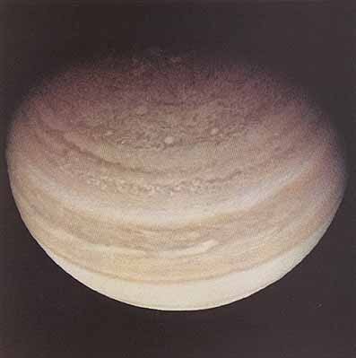 Another image of Jupiter showing the north pole of the gas giant. Credit: NASA