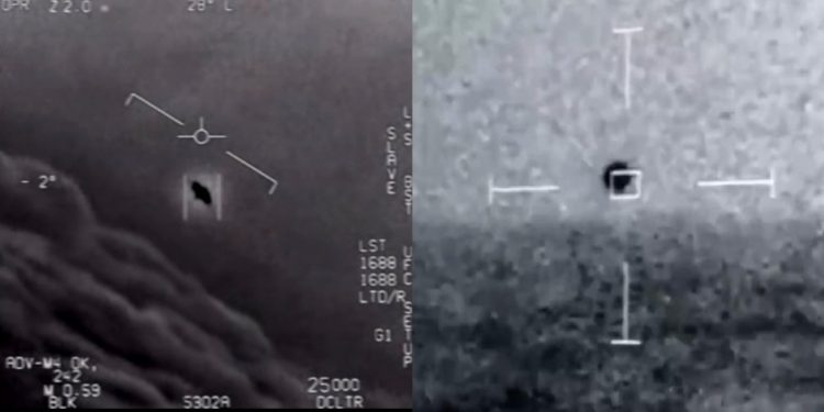 The brand new UFO Report revealed shocking cases of UFO Encounters. Credit: US Navy