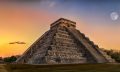 The ancient calendars that predicted the end of worlds. The ancient Maya pyramid of Chichen Itza at sunset. Depositphotos.