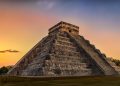 The ancient calendars that predicted the end of worlds. The ancient Maya pyramid of Chichen Itza at sunset. Depositphotos.