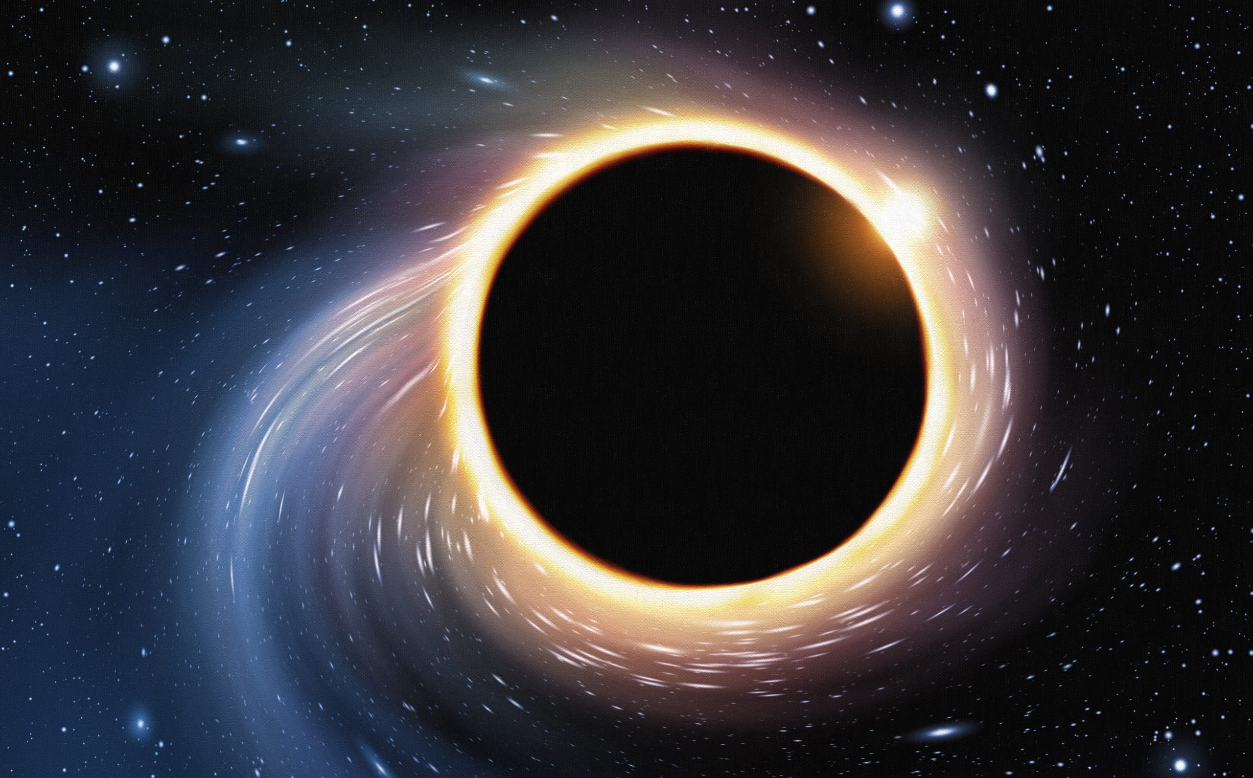 Artistic rendering of a Black Hole. Depositphotos.