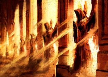 Artist’s rendering of a long lost ancient civilization. Depositphotos.