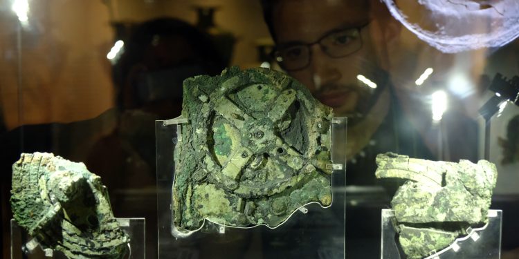 Fragments of the Antikythera Mechanism, a mysterious ancient invention. Depositphotos.