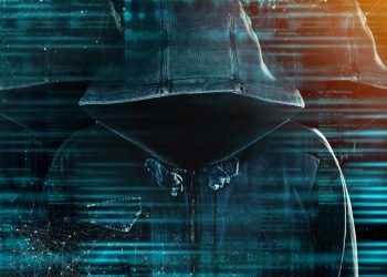 An artistic illustration of a Dark Web user. Depositphotos.