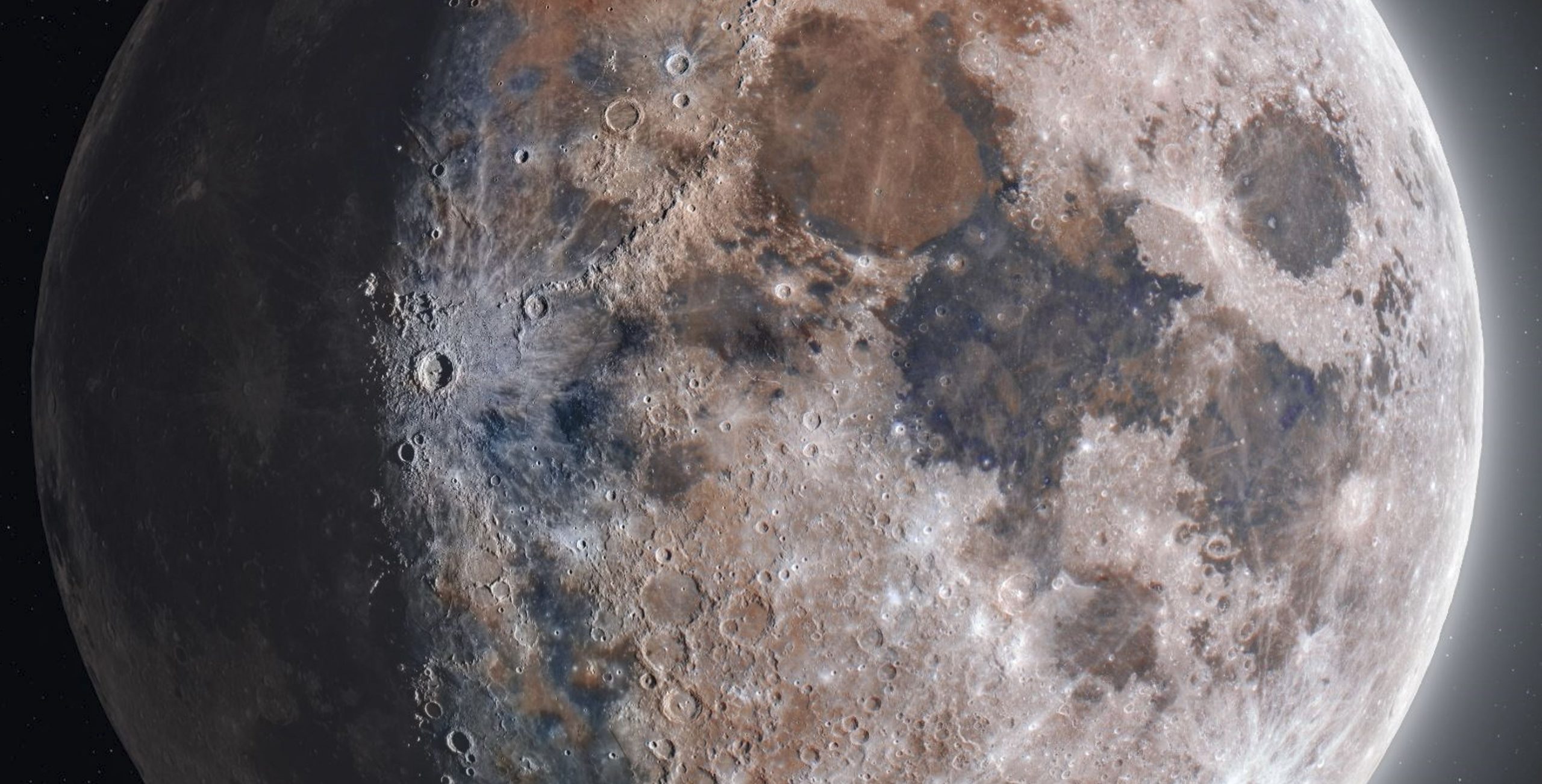 174-megapixel photo of the Moon. Image Credit: McCarthy and Matherne.