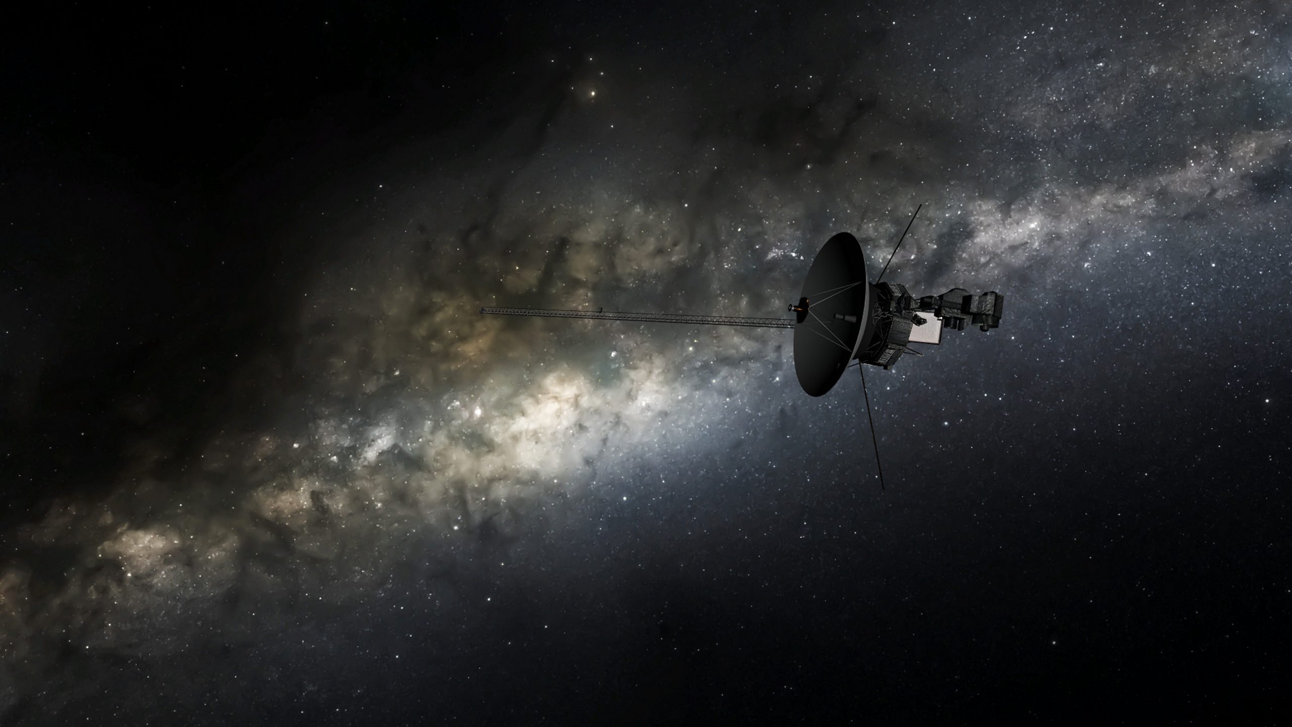 An artist's illustration of Voyager 1. Depositphotos.
