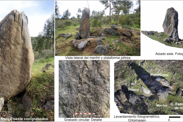 An image showing features of the Megalithic Site. Credits: Trabajos de Prehistoria, José Antonio Linares-Catela et.al.