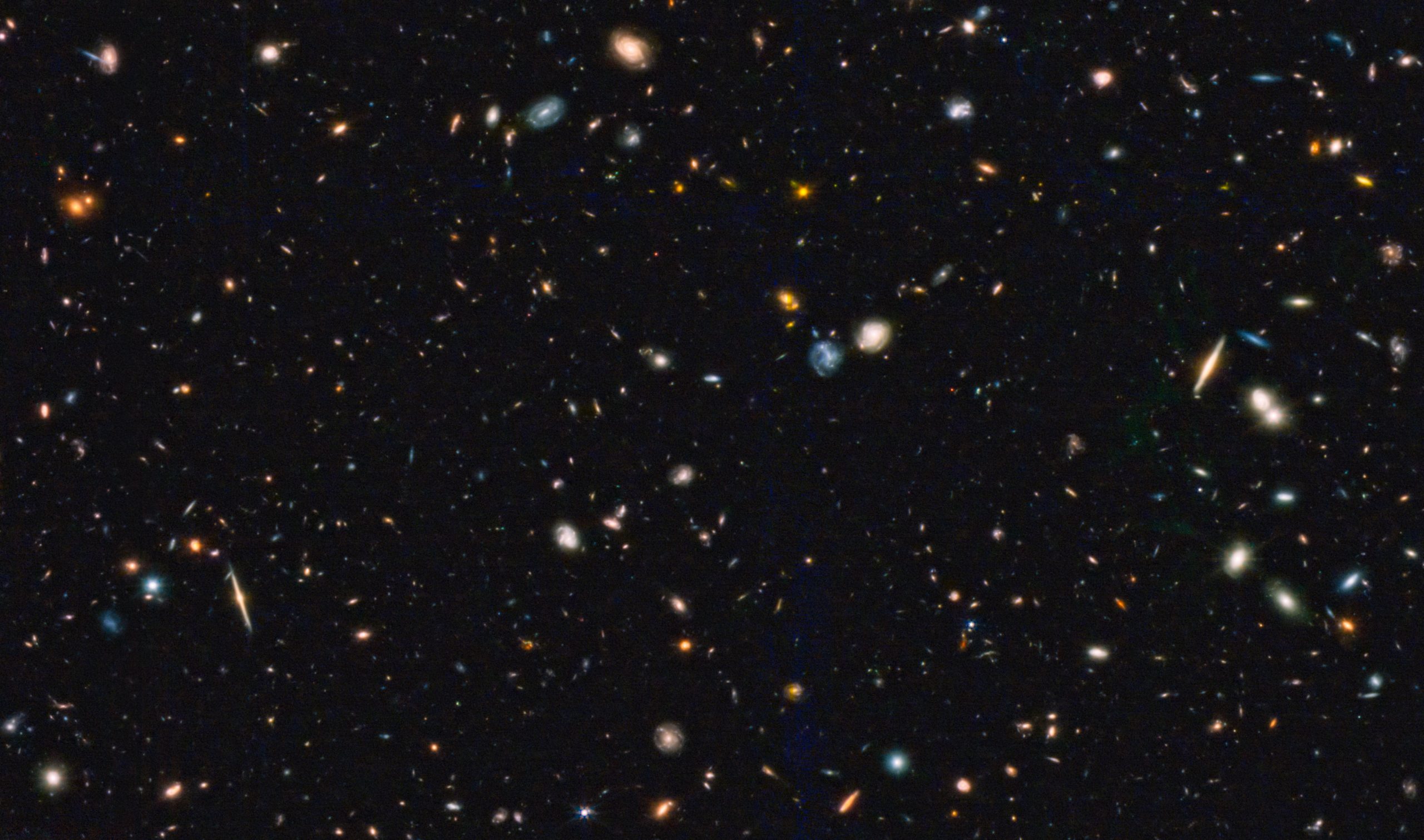 A photograph by the James Webb Space Telescope showing many galaxies. Image Credit: NASA, ESA, CSA, STScI.