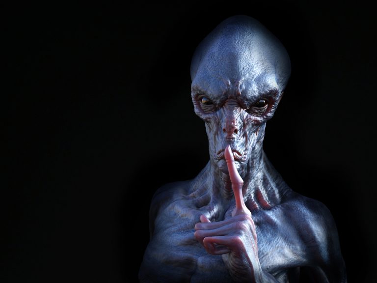 Could the galactic zoo theory explain why aliens haven’t contacted us yet? An illustration of an alien being. Depositphotos.
