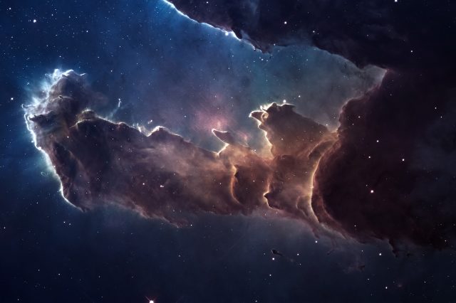 An illustration of planetary nebulas. Depositphotos.