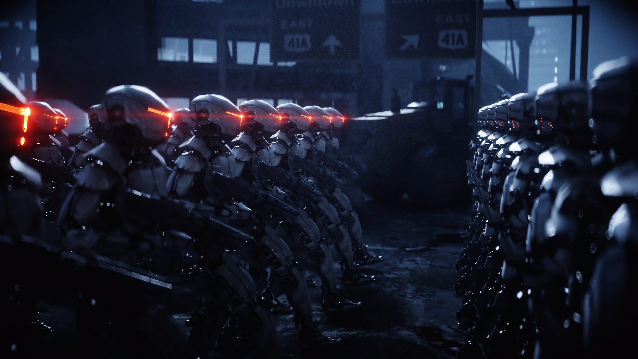 An Illustration of an AI Army. Depositphotos.