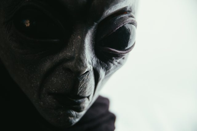 An artist's illustration of an alien being. Depositphotos.
