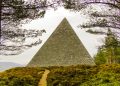 Queen Victoria's pyramid for Prince Albert on the Balmoral Estate, Ballanter, Scotland. Image Credit: Wikimedia Commons.