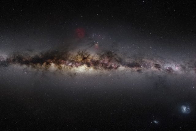 A view of the Galactic Core of the Milky Way Galaxy. Depositphotos.