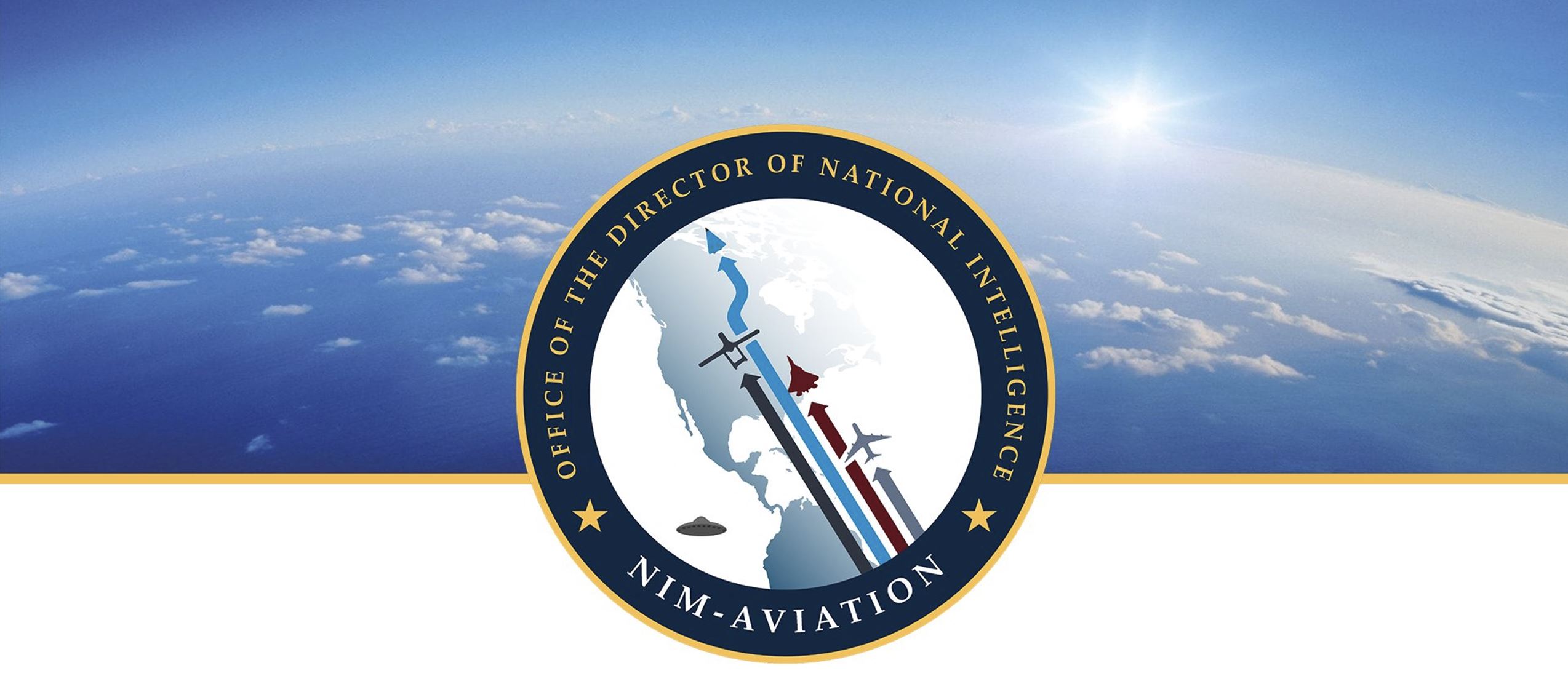 The logo of NIM-Aviation features a UFO. Image Credit: NIM-Aviation / Nick Pope.