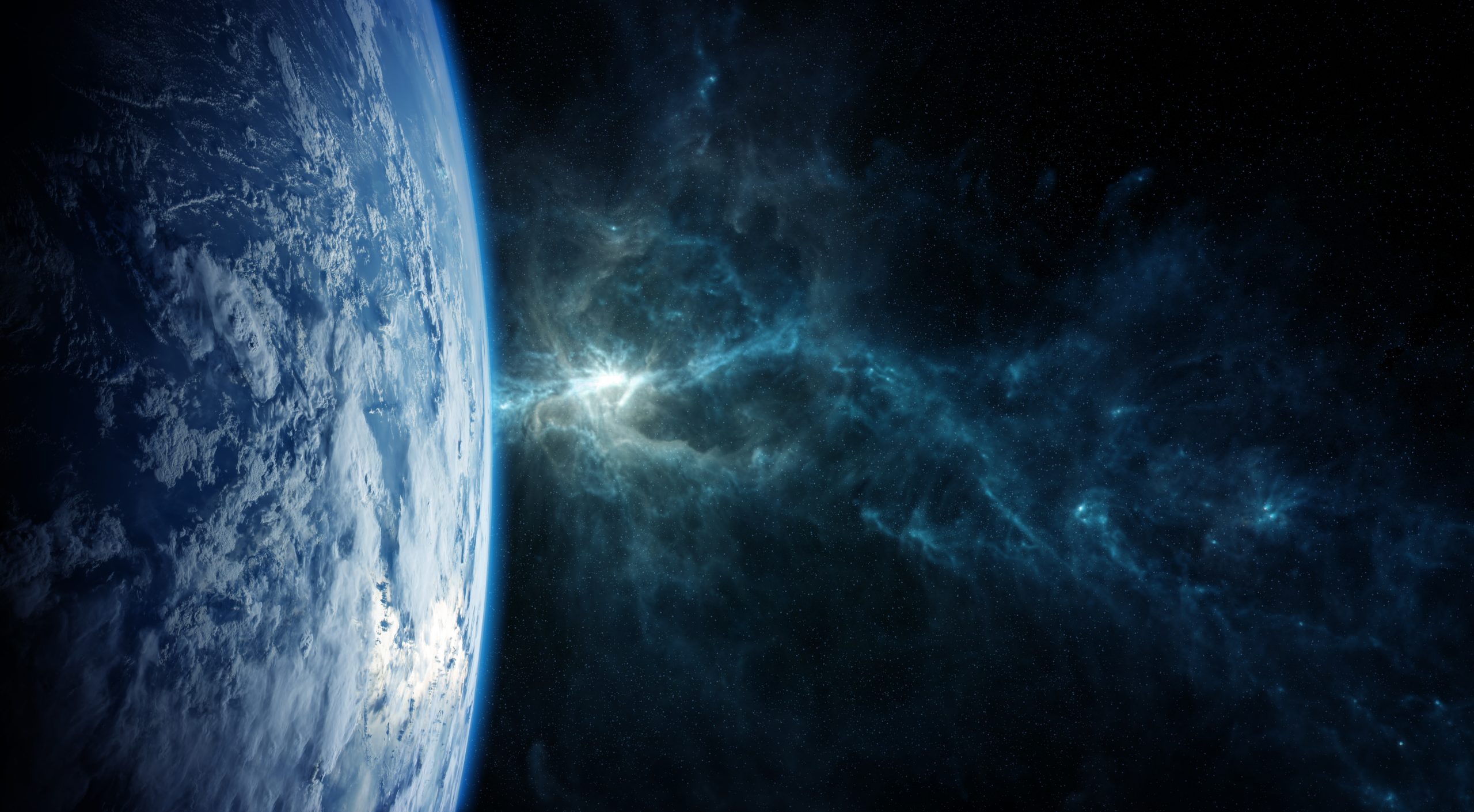 A rendering of a distant alien world. Depositphotos.