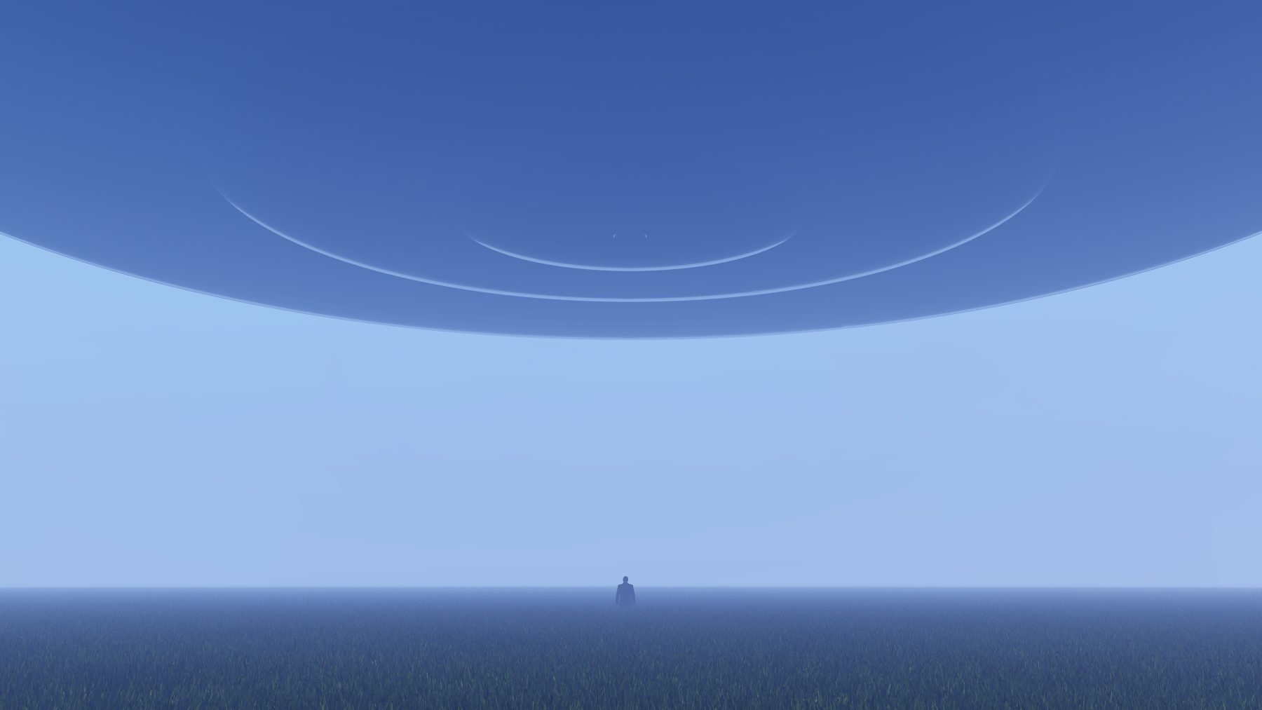 An artistic illustration of a UFO. Depositphotos.