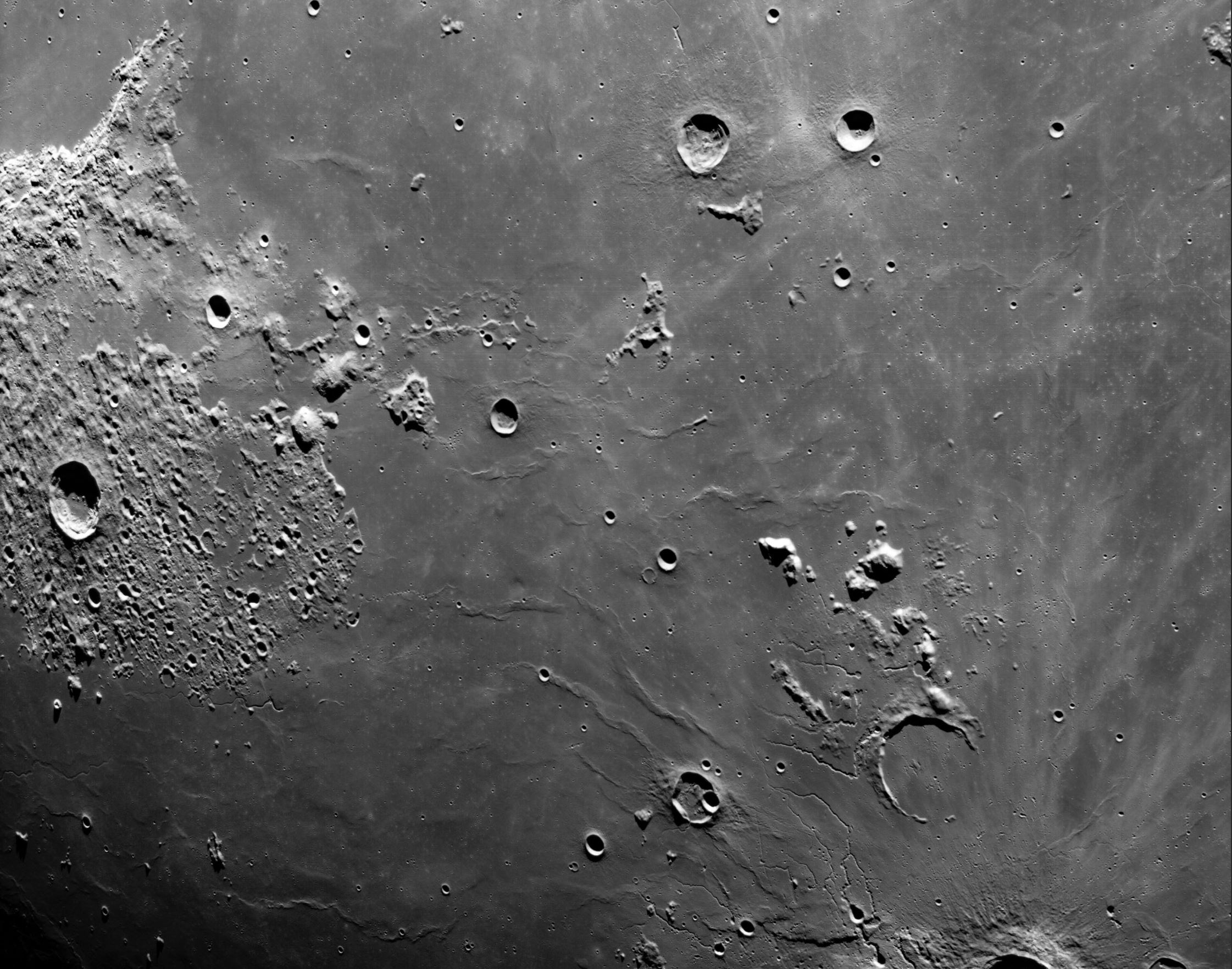 A fascinating photograph showing the lunar surface. Image Credit: NASA/Artemis I, Orion.