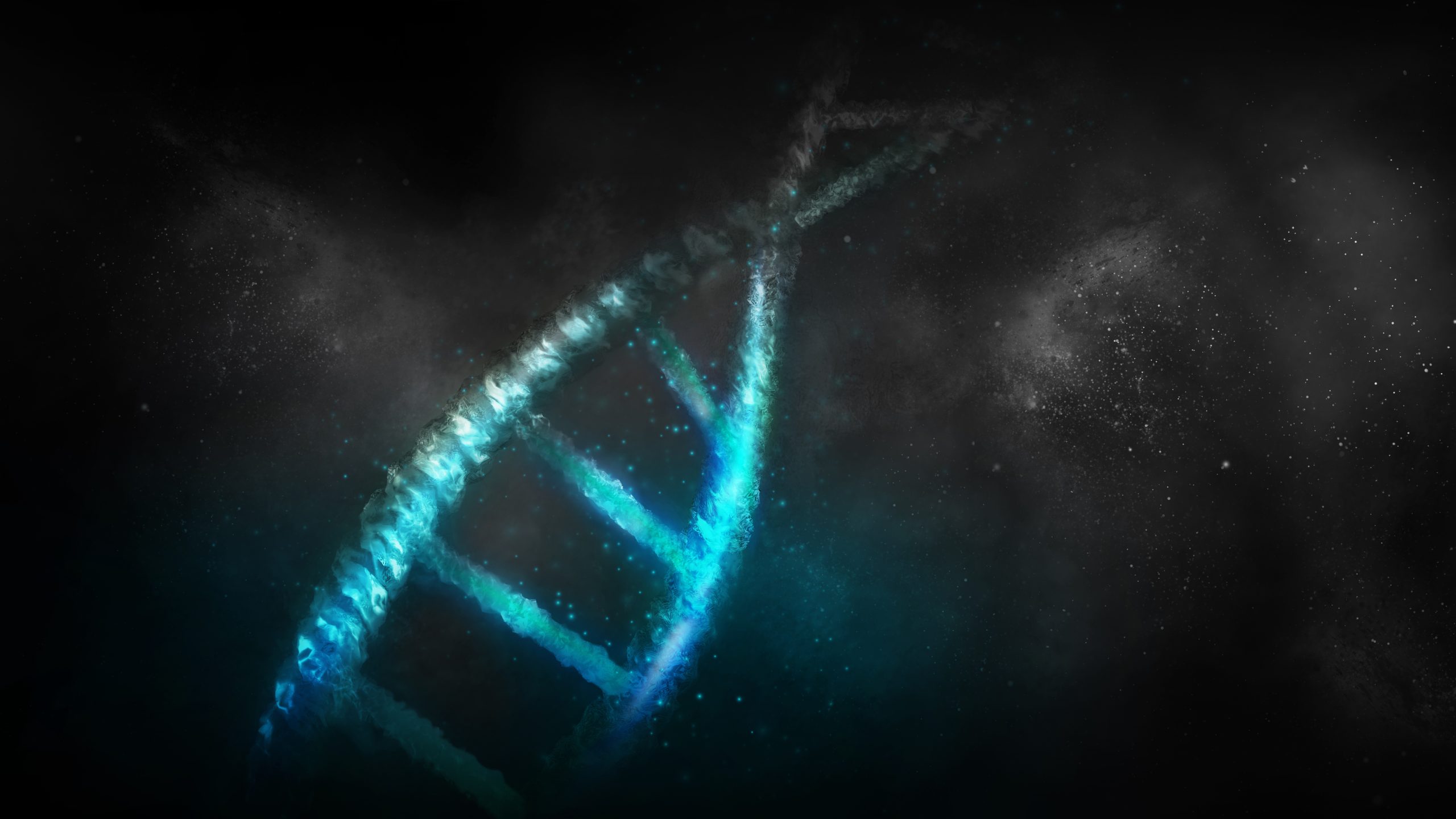 An illustration of DNA. YAYIMAGES.