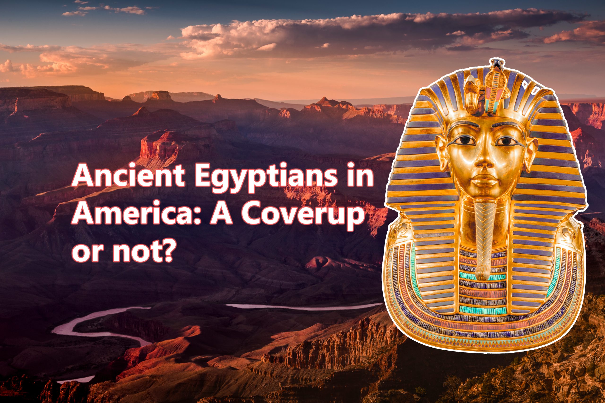 Ancient Egyptians in America: A Coverup or not? Image Credit YAYIMAGES and Curiosmos.